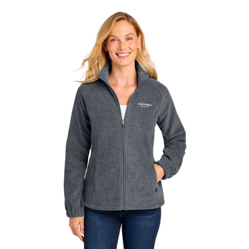 Port Authority Women’s Plush Fleece Full-Zip Jacket image thumbnail