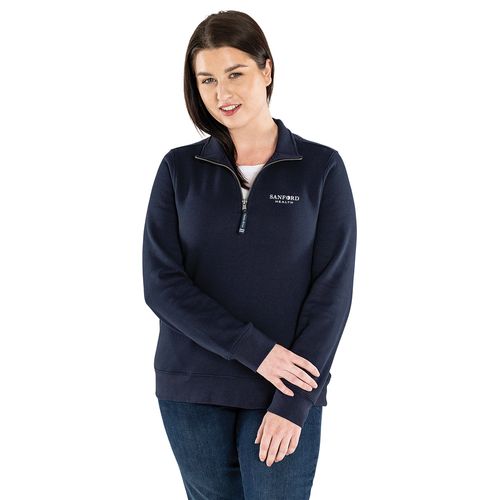 Women's Crosswind Quarter Zip Sweatshirt image thumbnail