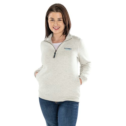 Women's Crosswind Quarter Zip Sweatshirt image thumbnail