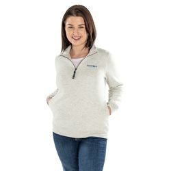 Image of Women's Crosswind Quarter Zip Sweatshirt