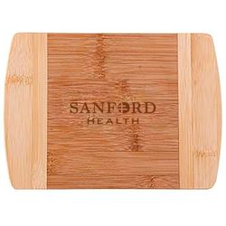 Image of Wellington 8-Inch Two-Tone Bamboo Cutting Board