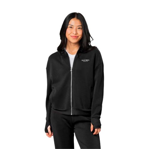 Women's Super Soft Modal Blend Full Zip Hoodie image thumbnail