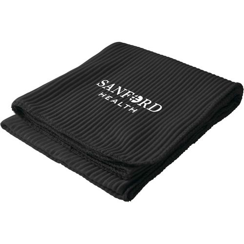 50" x 60" Ribbed Fleece Blanket image thumbnail