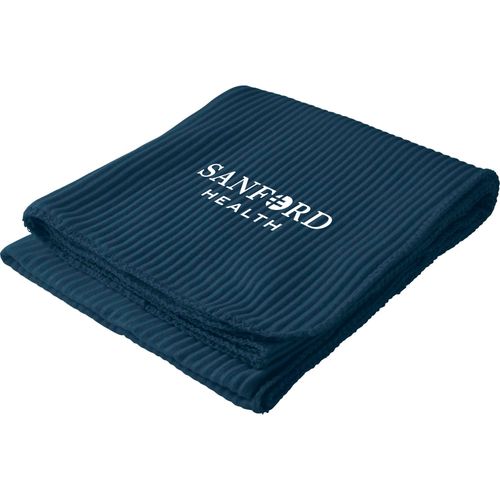 50" x 60" Ribbed Fleece Blanket image thumbnail