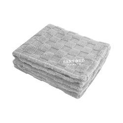 Image of 50" x 60" rPET Checkered Sherpa Blanket