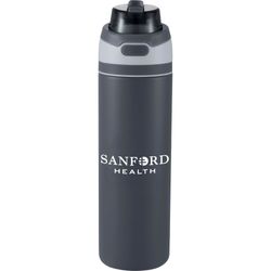 Image of Elvin 28oz Flip Straw Tumbler - Grey