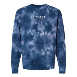 Image of Pre-Order 3D Puff Tie-Dye Crewneck Sweatshirt