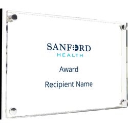 Image of 6" x 9" Double Vision Award