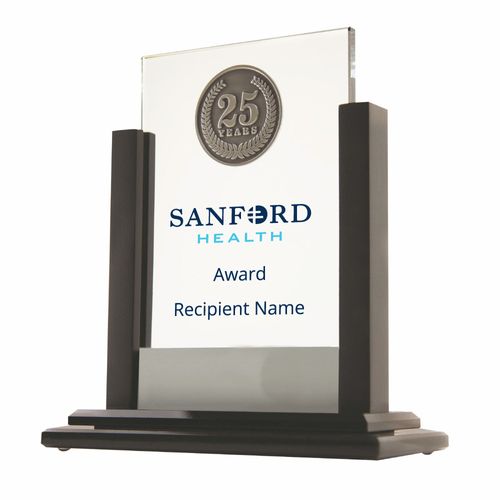 8 1/2" x 10 1/2" Glass Eminence Award image thumbnail