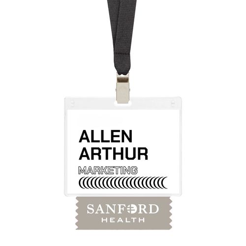3"w Custom Badge Ribbon image thumbnail