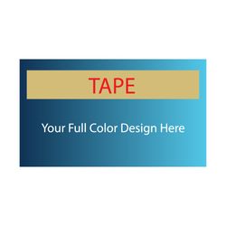 Image of 3"w Full Color Custom Badge Ribbon
