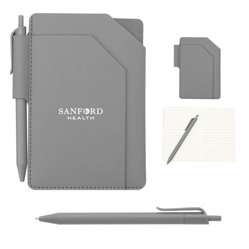 Pinnacle Recycled Jotter with Pen image thumbnail