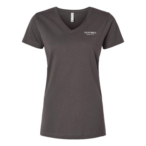 LAT Women's Fine Jersey V-Neck Tee image thumbnail