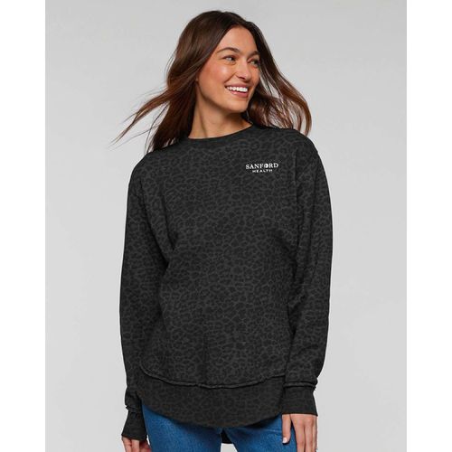 LAT Women's Weekend Fleece Crewneck Sweatshirt image thumbnail