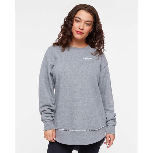 LAT Women's Weekend Fleece Crewneck Sweatshirt image thumbnail