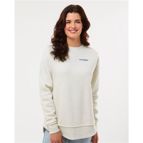 LAT Women's Weekend Fleece Crewneck Sweatshirt image thumbnail