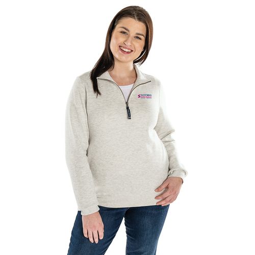 Women's Crosswind Quarter Zip Sweatshirt image thumbnail