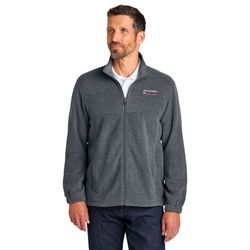 Image of Port Authority Plush Fleece Full-Zip Jacket