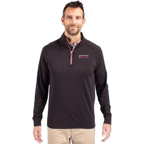 Adapt Soft Knit Stretch Mens Quarter Zip Pullover image thumbnail