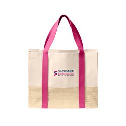 Image of Port Authority Straw Market Tote