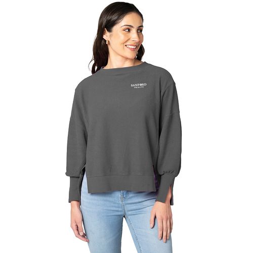 Women's Camden Spliced Crew Neck Sweatshirt image thumbnail