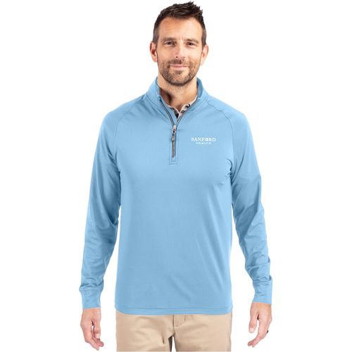 Adapt Soft Knit Stretch Mens Quarter Zip Pullover image thumbnail