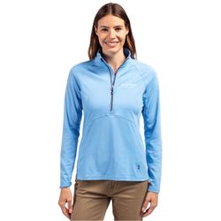 Image of Adapt Soft Knit Stretch Womens Half Zip Pullover