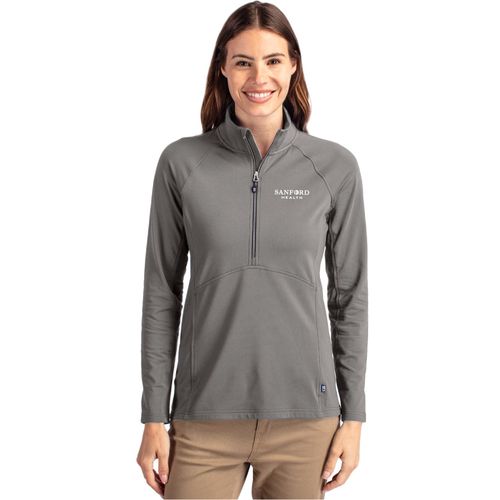 Adapt Soft Knit Stretch Womens Half Zip Pullover image thumbnail