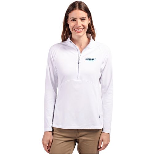 Adapt Soft Knit Stretch Womens Half Zip Pullover image thumbnail