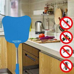Image of Telescopic Durable Stainless Steel Handle Fly Swatter