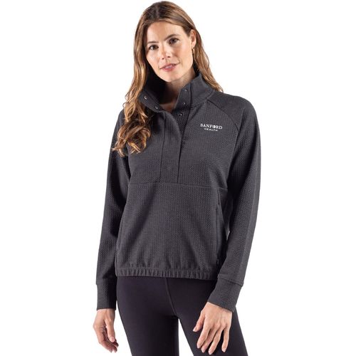 Cutter & Buck Drift Epic Versatility Textured Women's Snap Pullover image thumbnail