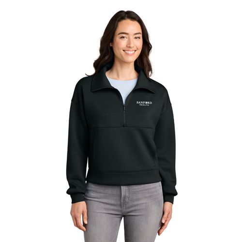 TravisMathew Women's Momentum Shift 1/2-Zip image thumbnail