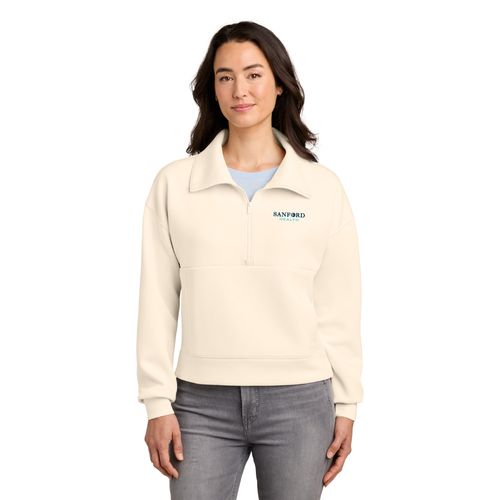 TravisMathew Women's Momentum Shift 1/2-Zip image thumbnail