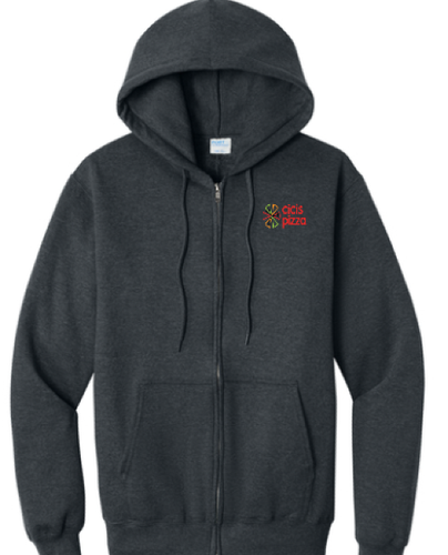 Port & Co Core Fleece Full-Zip Hooded Sweatshirt. image thumbnail Port & Co Core Fleece Full-Zip Hooded Sweatshirt. image thumbnail