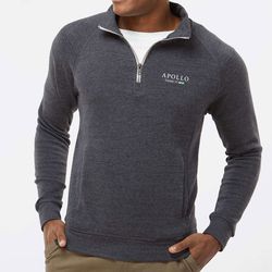 Image of Triblend Quarter-Zip Sweatshirt - Unisex