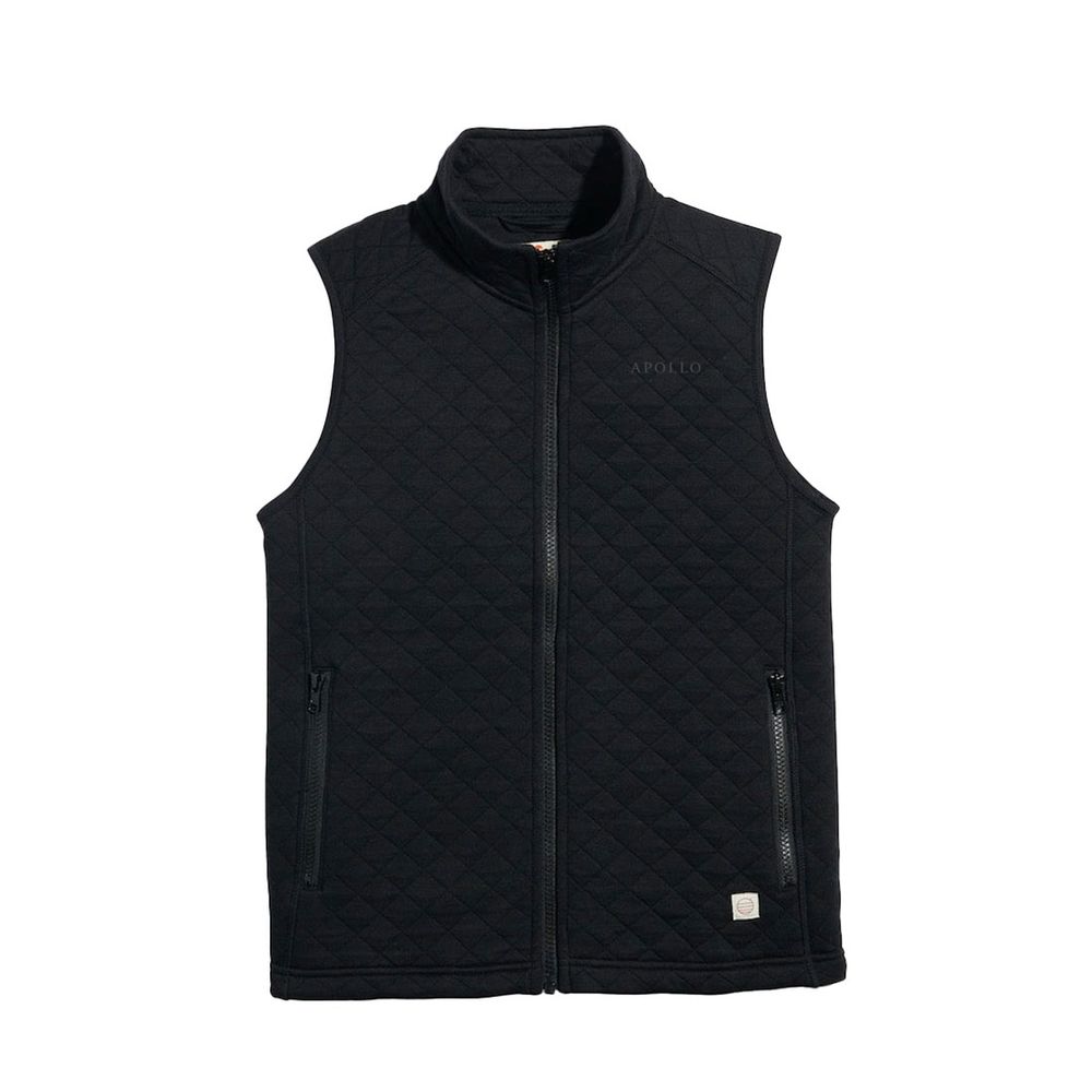 Marine Layer Corbet Full Zip Vest – Women’s Black  primary image