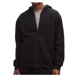 Image of Lululemon Steady State Full-Zip Hoodie – Men’s Black