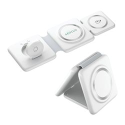 Image of Bi-Fold MagSafe Travel Charging Station 