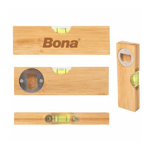 Bamboo Level w/ Bottle Opener image thumbnail