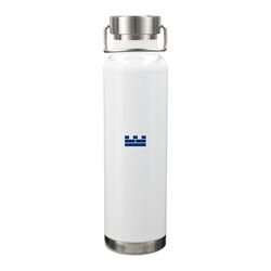 Image of Copper Insulated Tumbler 22oz – White (Fortress Logo)