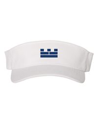 Image of Sport Flex Visor – White (Fortress Logo)