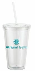 Image of Tumbler With Straw