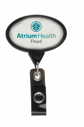Oval Badge Reel *NOW Offered in Black! * image thumbnail