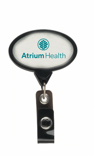 Oval Badge Reel *NOW Offered in Black! * image thumbnail