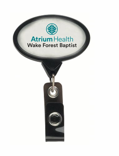 Oval Badge Reel *NOW Offered in Black! * image thumbnail