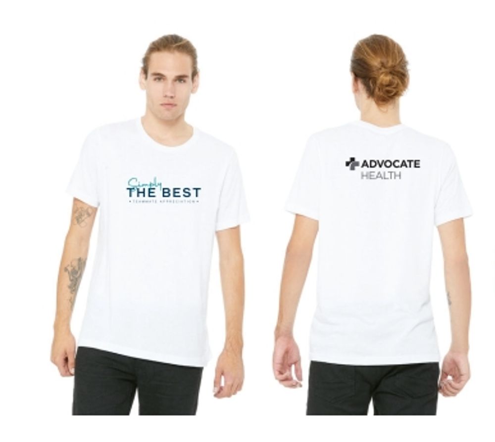 Simply The Best Unisex White T-Shirt  primary image