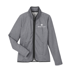 Image of Ladies' Venture Heathered Stripe Full-Zip