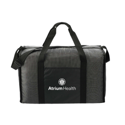 Image of Grid Boxy Duffel 