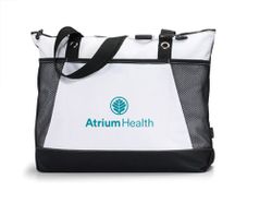 Image of White Business Tote Bag