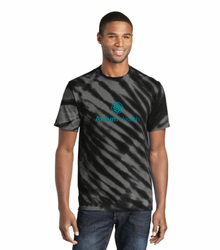 Image of Black Tie Dye Unisex T-Shirt